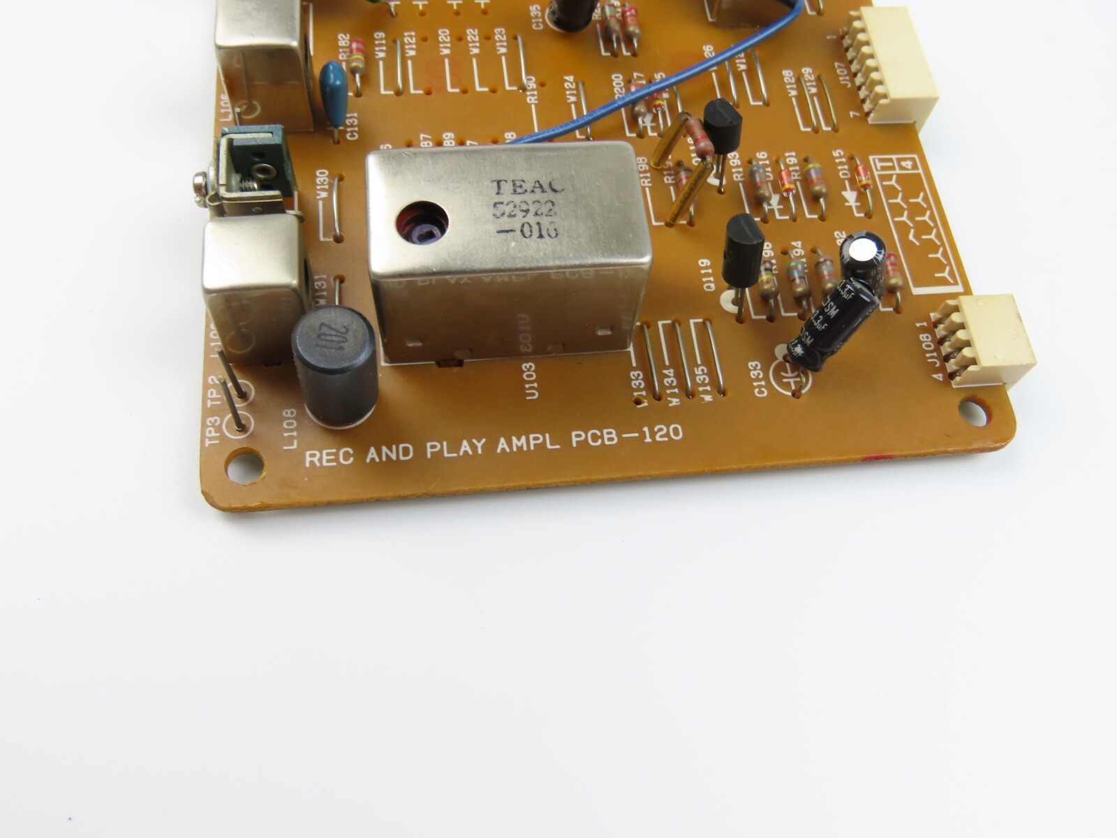 *Tascam 38* Rec. and Play Ampl PCB-120 Board Reel to Reel Parts /T633 - Image 6