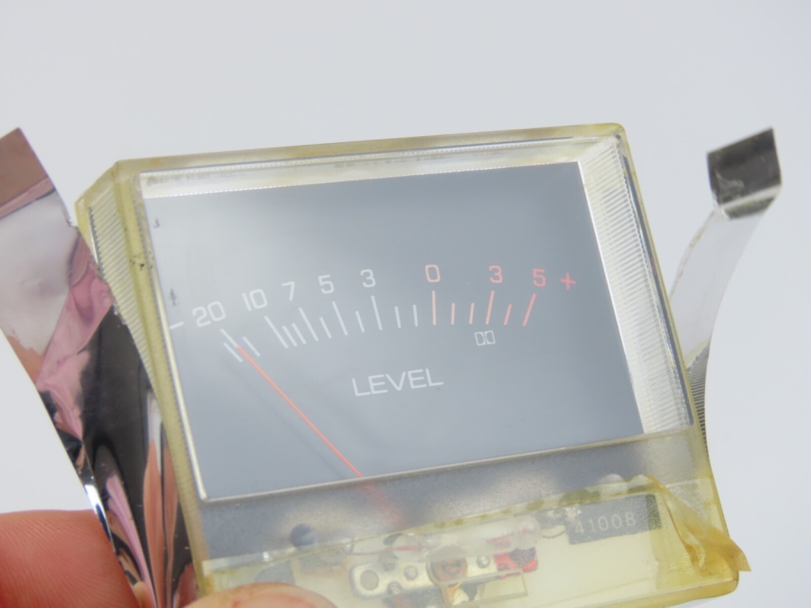 *Yamaha TC-115B* VU Meter with Bulb Tape Deck Parts /B519 - Image 4