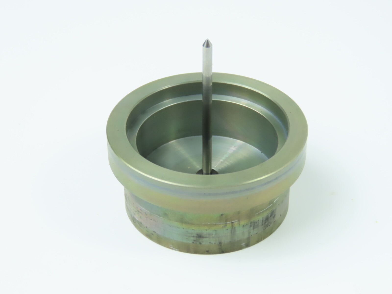 > AKAI CS-705D < Capstan Flywheel Tape Deck Part /B277 - Image 3