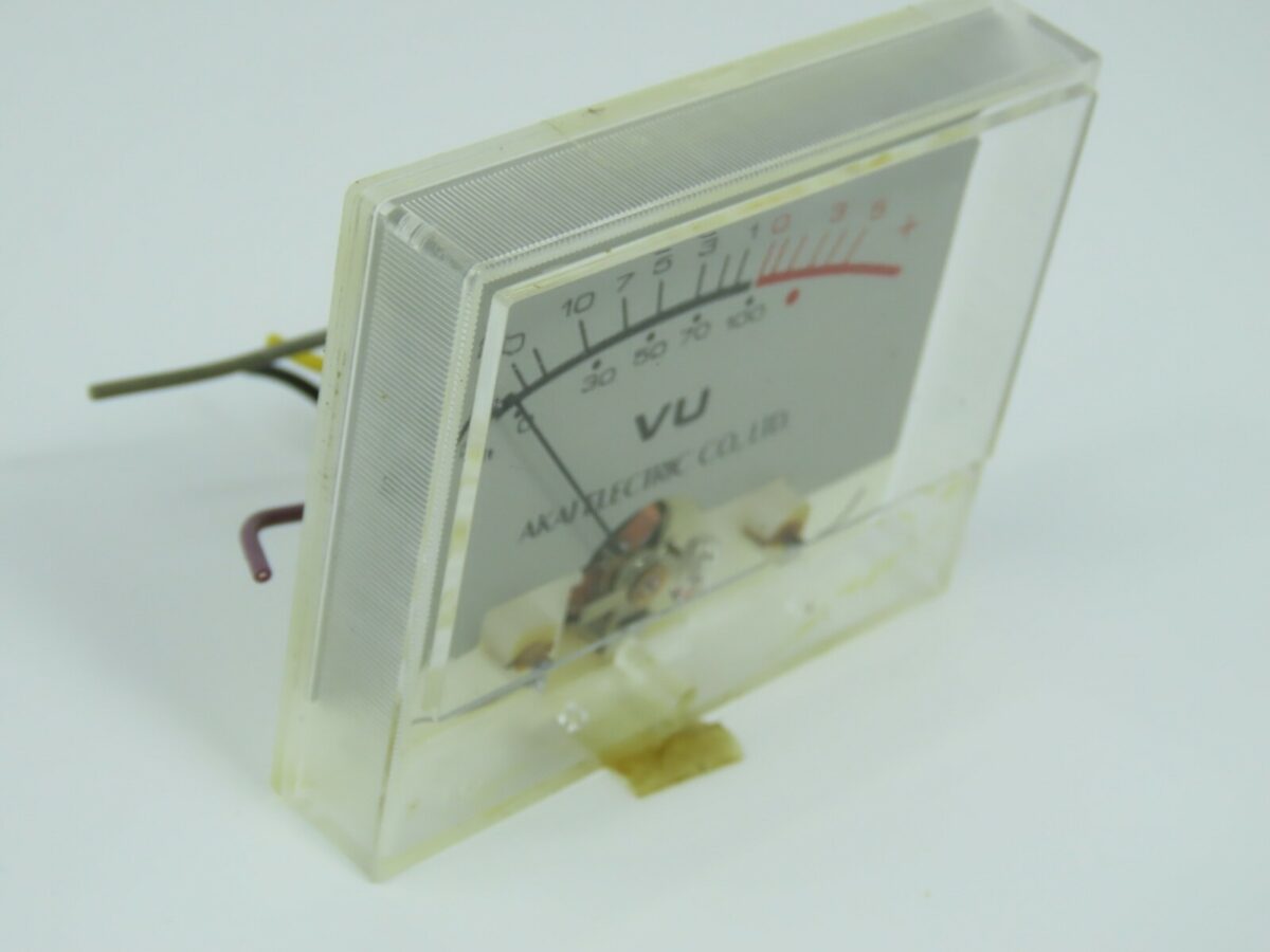 > AKAI CS-707D < VU Meter with Bulb Tape Deck Part /B182 - Image 3