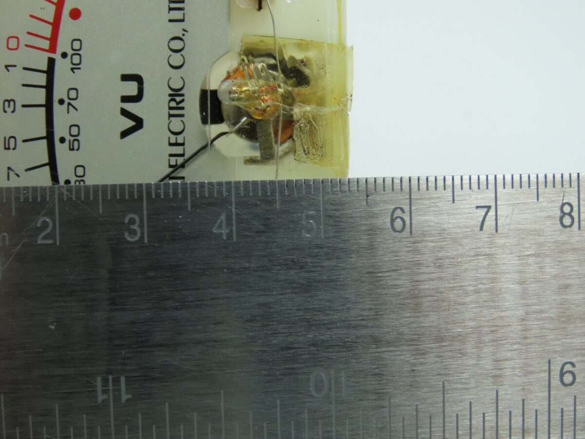 > AKAI CS-707D < VU Meter with Bulb Tape Deck Part /B182 - Image 8