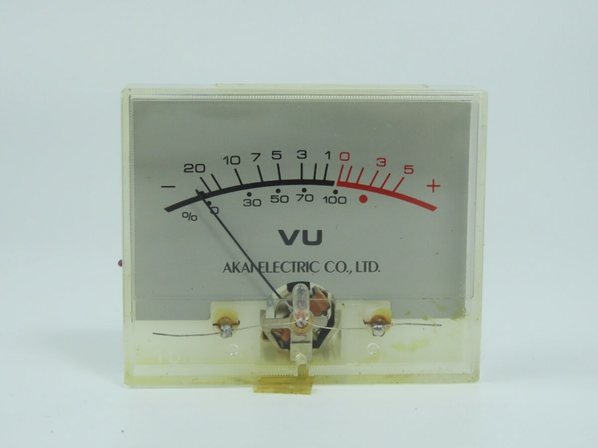 > AKAI CS-707D < VU Meter with Bulb Tape Deck Part /B182