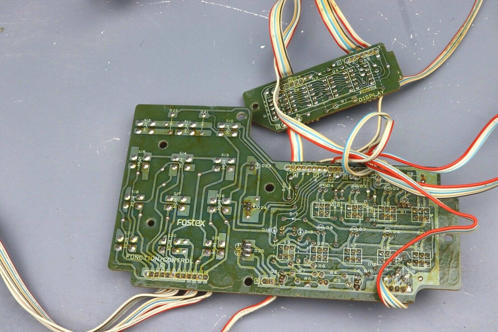 > FOSTEX MODEL 80 < Function Control PCB Board + Display Reel to Reel Part #Fx12 - Image 5