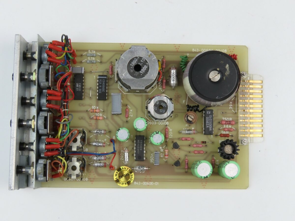 *Mechlabor STM-610* Board PCB 843-00600-01 /M190 - Image 3