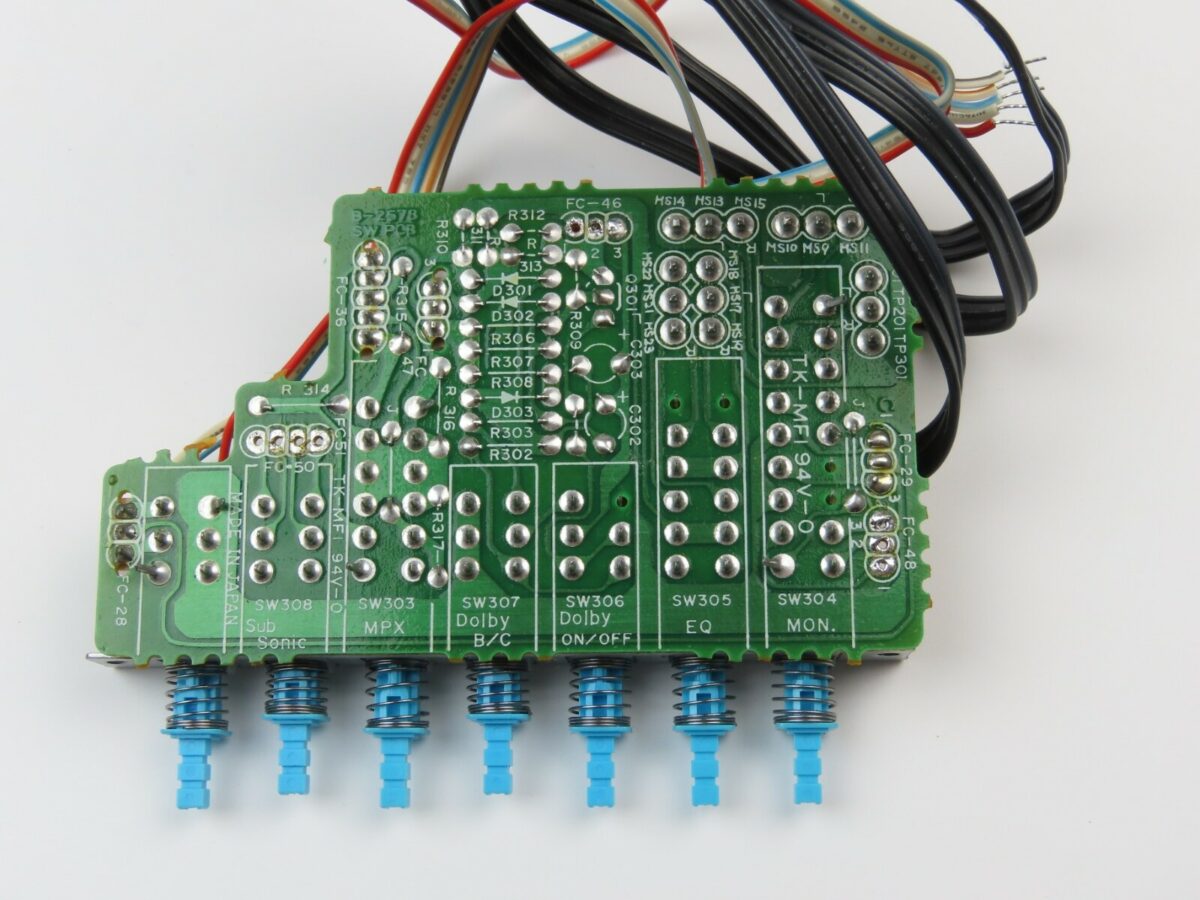 *Nakamichi DRAGON* Switch PCB Board B-2578 Tape Deck Parts /ND561 - Image 4