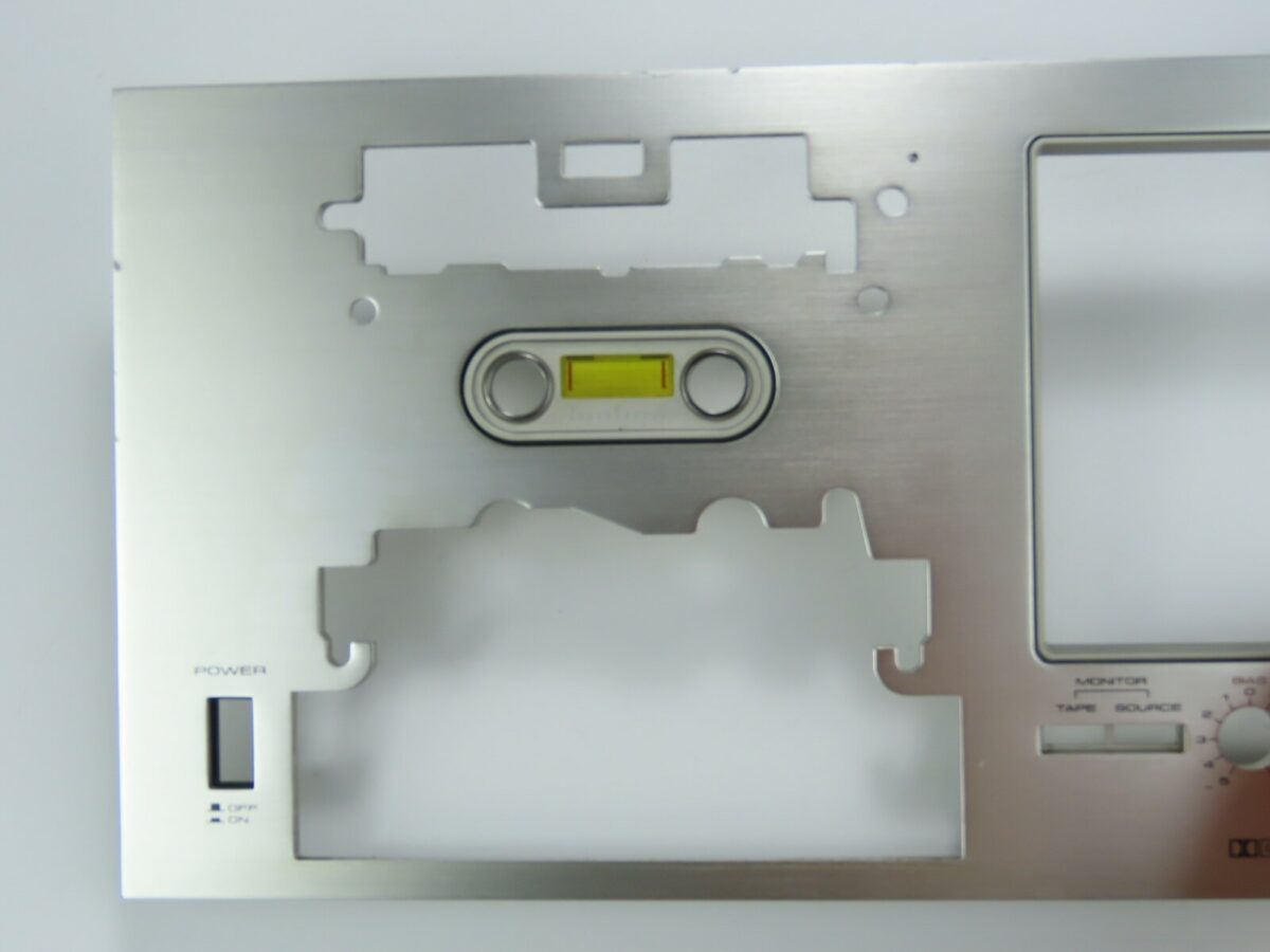 *Pioneer CT-F900* Front Panel Faceplate Tape Deck Part /FP101 - Image 3