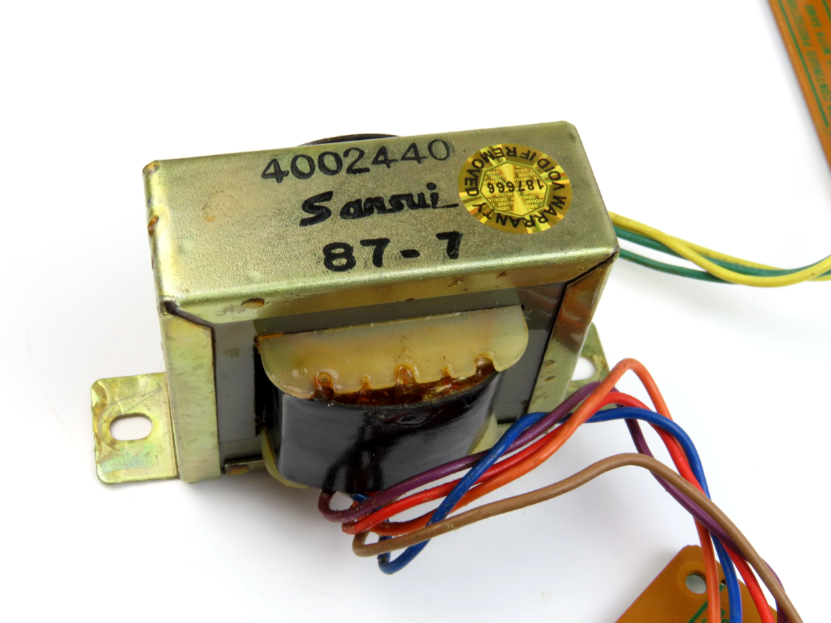 *Sansui SC-1100G* Power Transformer 4002440 with PCB Tape Deck Part /D331 - Image 4