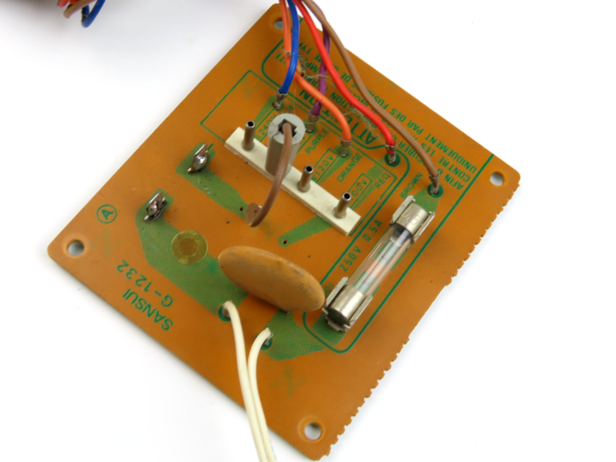 *Sansui SC-1100G* Power Transformer 4002440 with PCB Tape Deck Part /D331 - Image 5