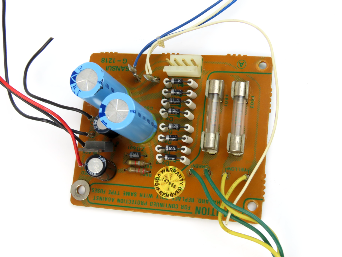 *Sansui SC-1100G* Power Transformer 4002440 with PCB Tape Deck Part /D331 - Image 6