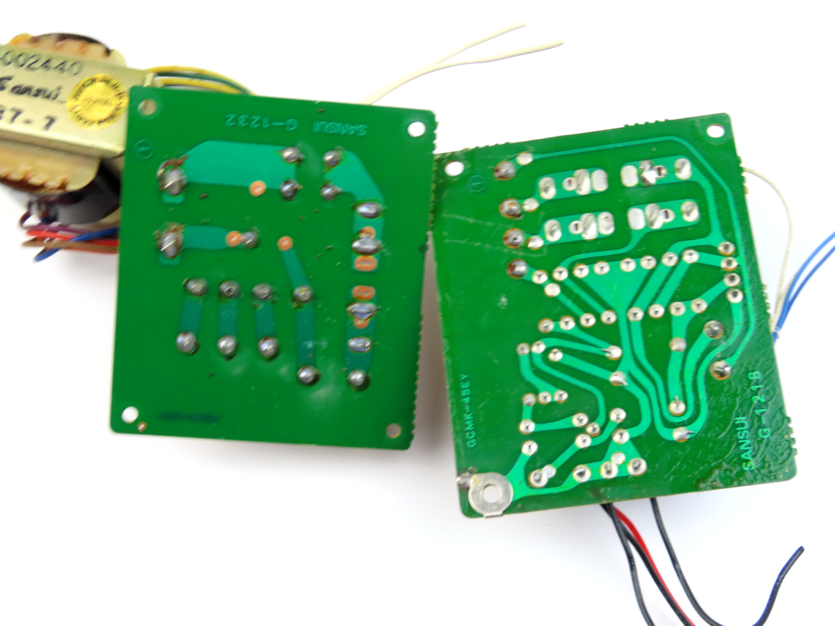 *Sansui SC-1100G* Power Transformer 4002440 with PCB Tape Deck Part /D331 - Image 7