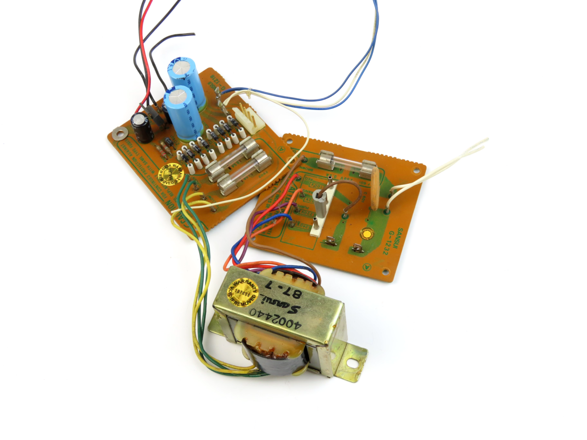 *Sansui SC-1100G* Power Transformer 4002440 with PCB Tape Deck Part /D331