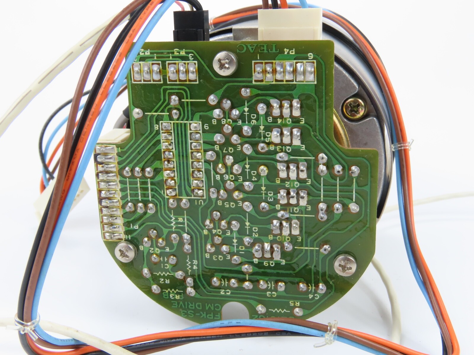 *TASCAM ATR60* Capstan Motor with CM Drive PCB Board Reel to Reel Part /TS49 - Image 4