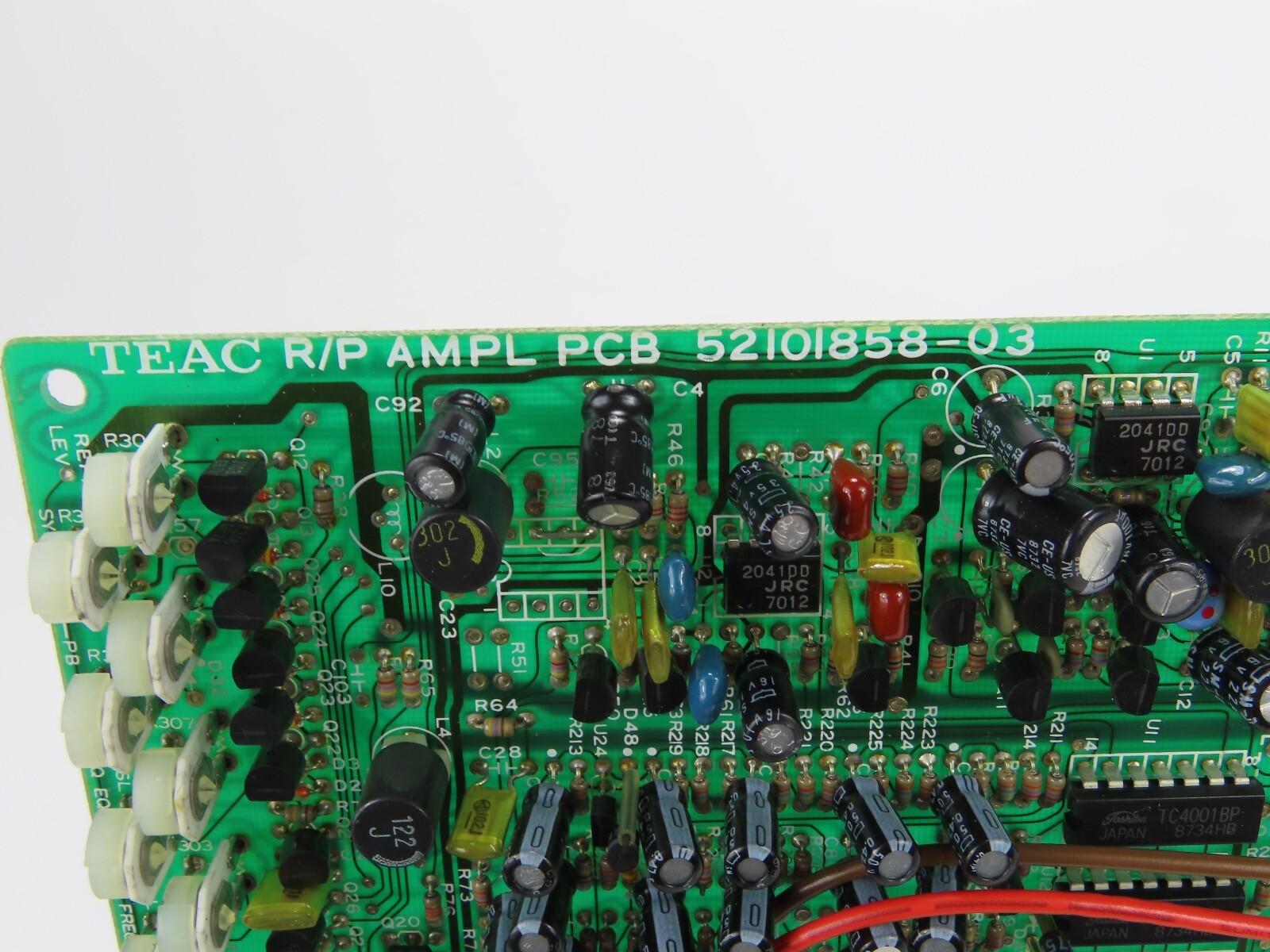 *TASCAM ATR60* Rec/Play Amplifier PCB Board 52101858-03 Reel to Reel Part /TS81 - Image 6
