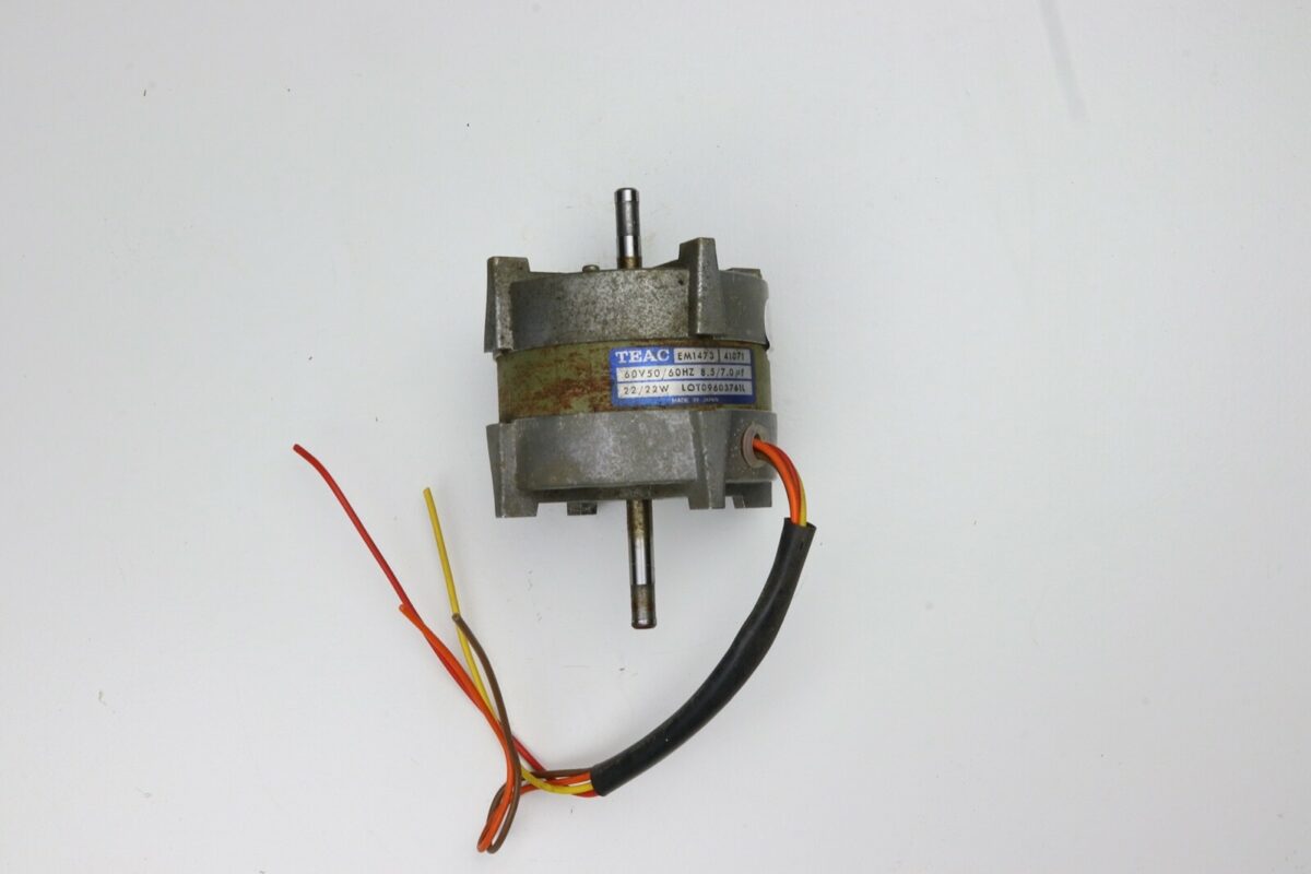 *TEAC A-3340S* Reel Motor 60V 8.5/7.0uF Reel to Reel Part EM1473 /T62