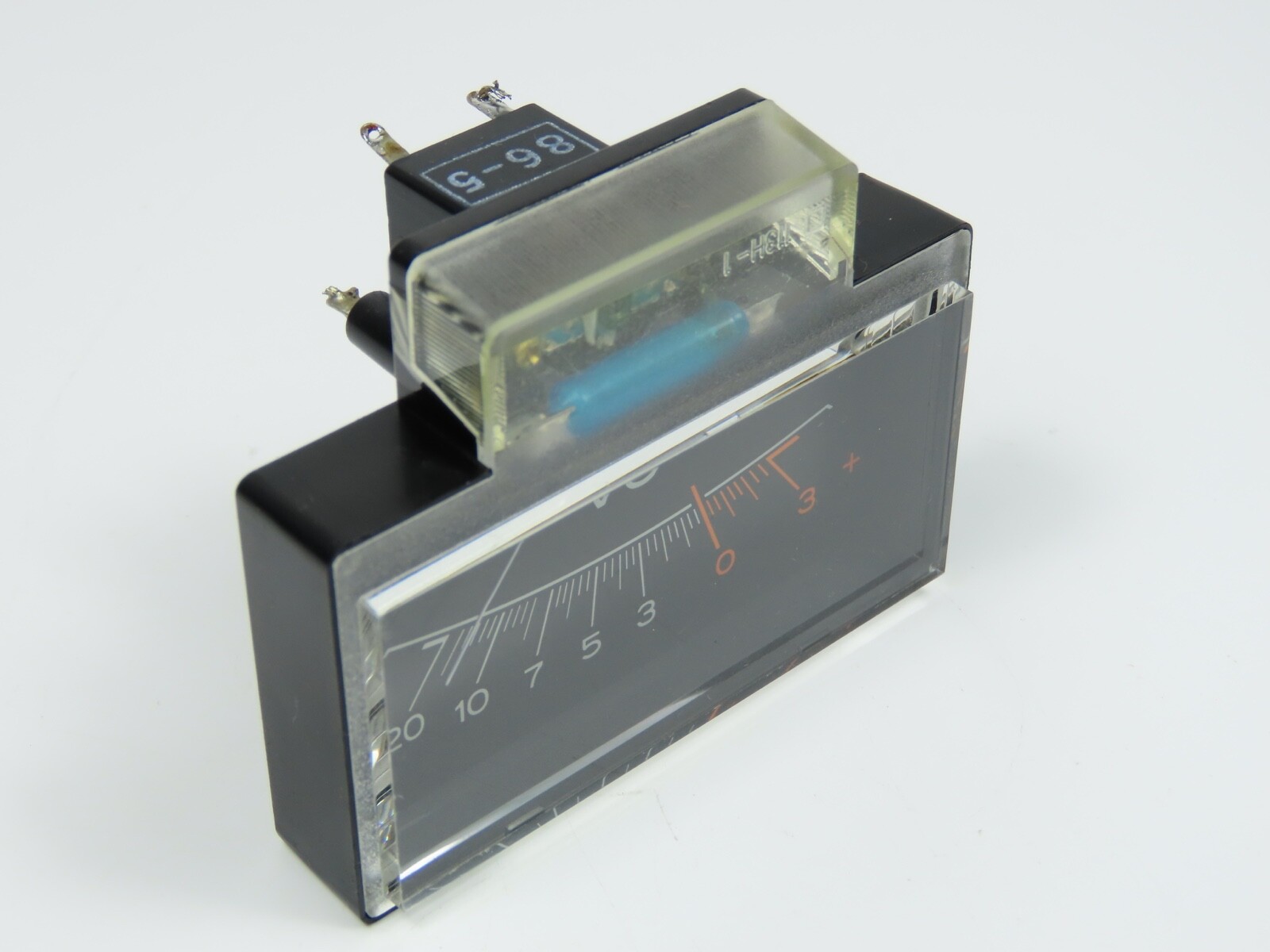 > TEAC X-2000M < VU Meter in Black 1pc with Bulb Reel to Reel Part /T34-1 - Image 3