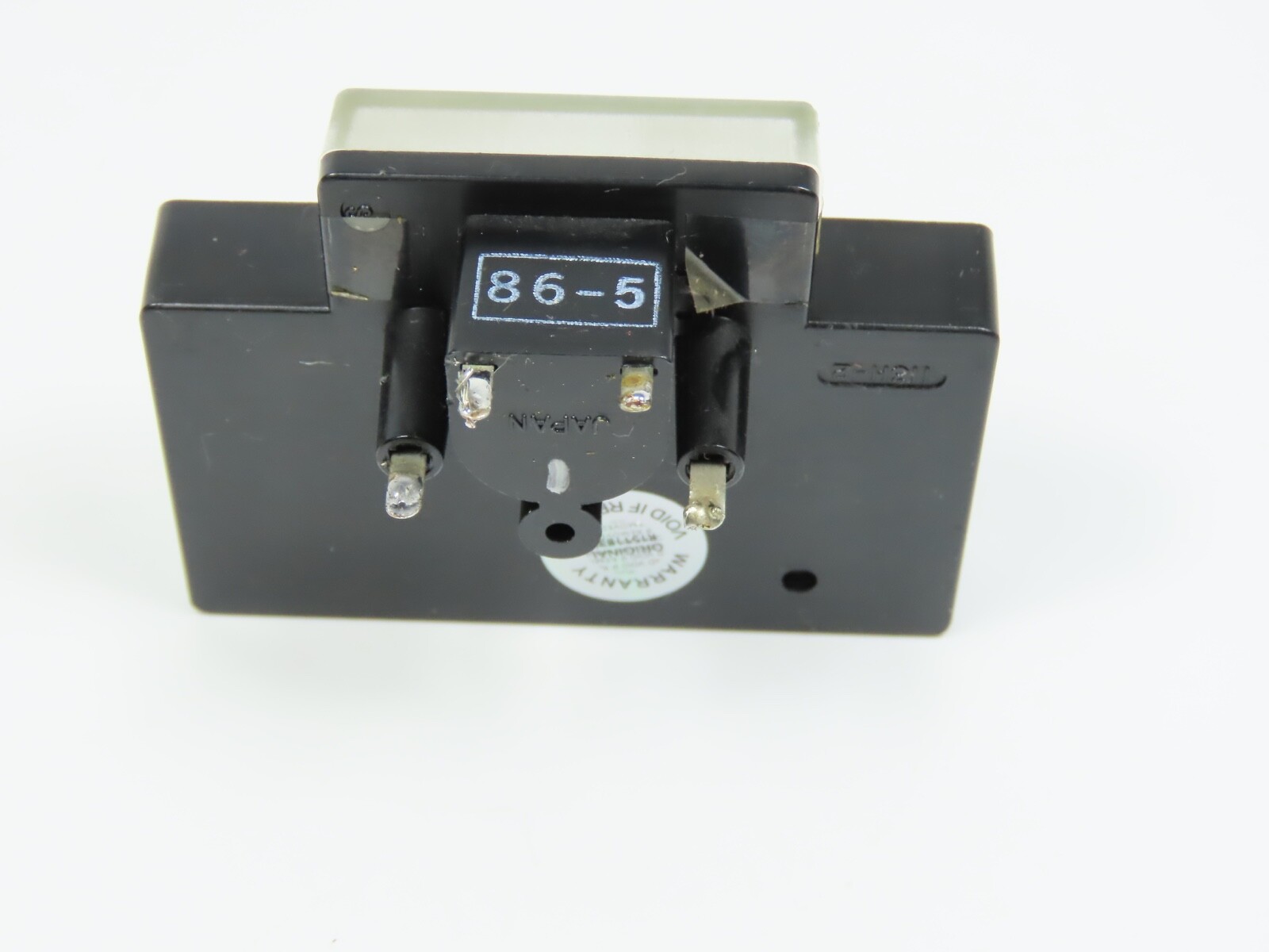 > TEAC X-2000M < VU Meter in Black 1pc with Bulb Reel to Reel Part /T34-1 - Image 4