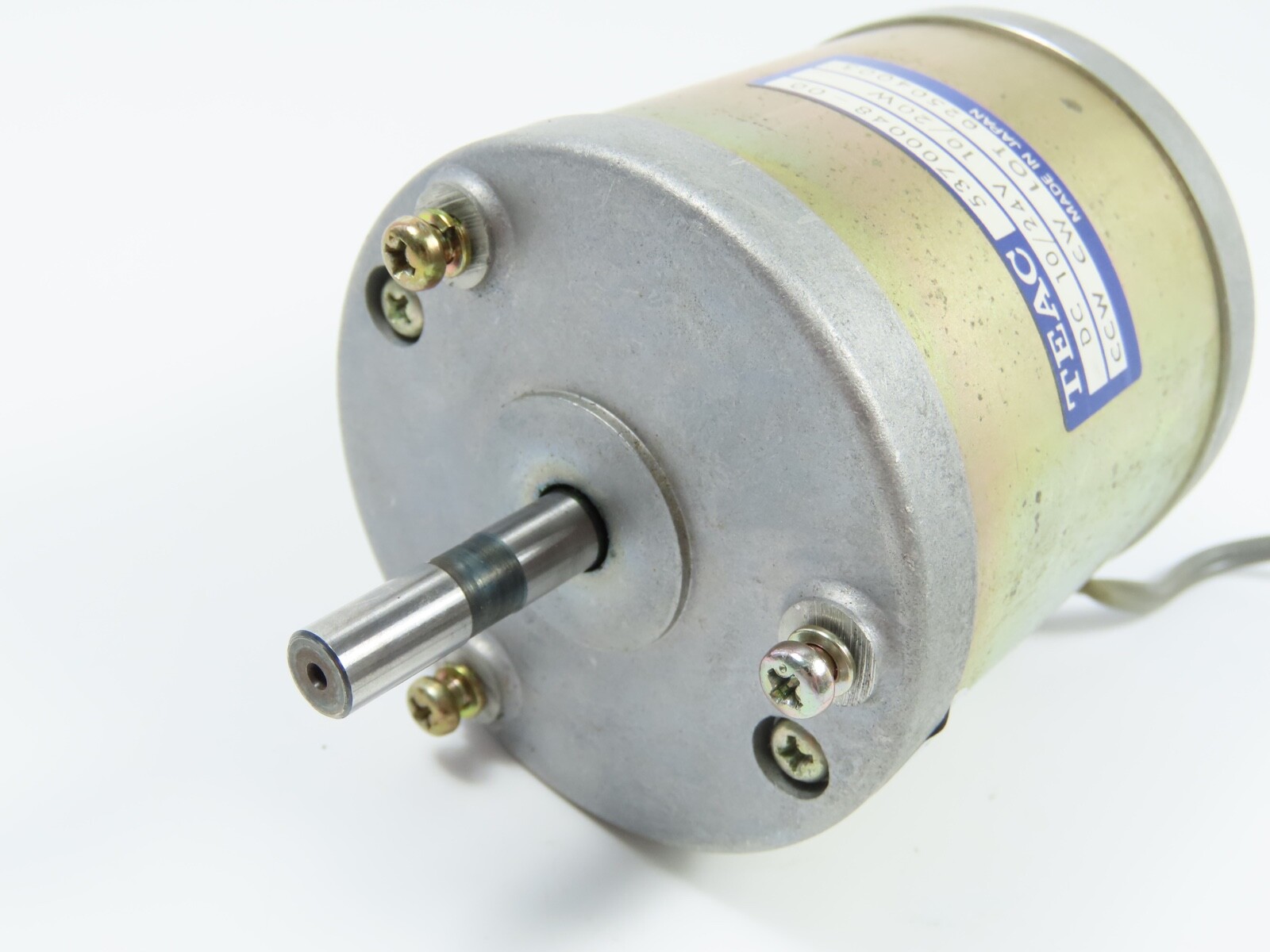 > TEAC X-2000R < Reel Motor DC10/24V 10/20 5370004800 Reel to Reel Parts /Tr03 - Image 3