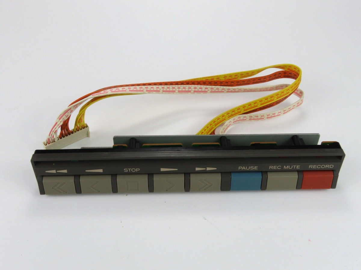 *TEAC X-7R* Keyboard Control Panel Buttons Reel to Reel Part /T337