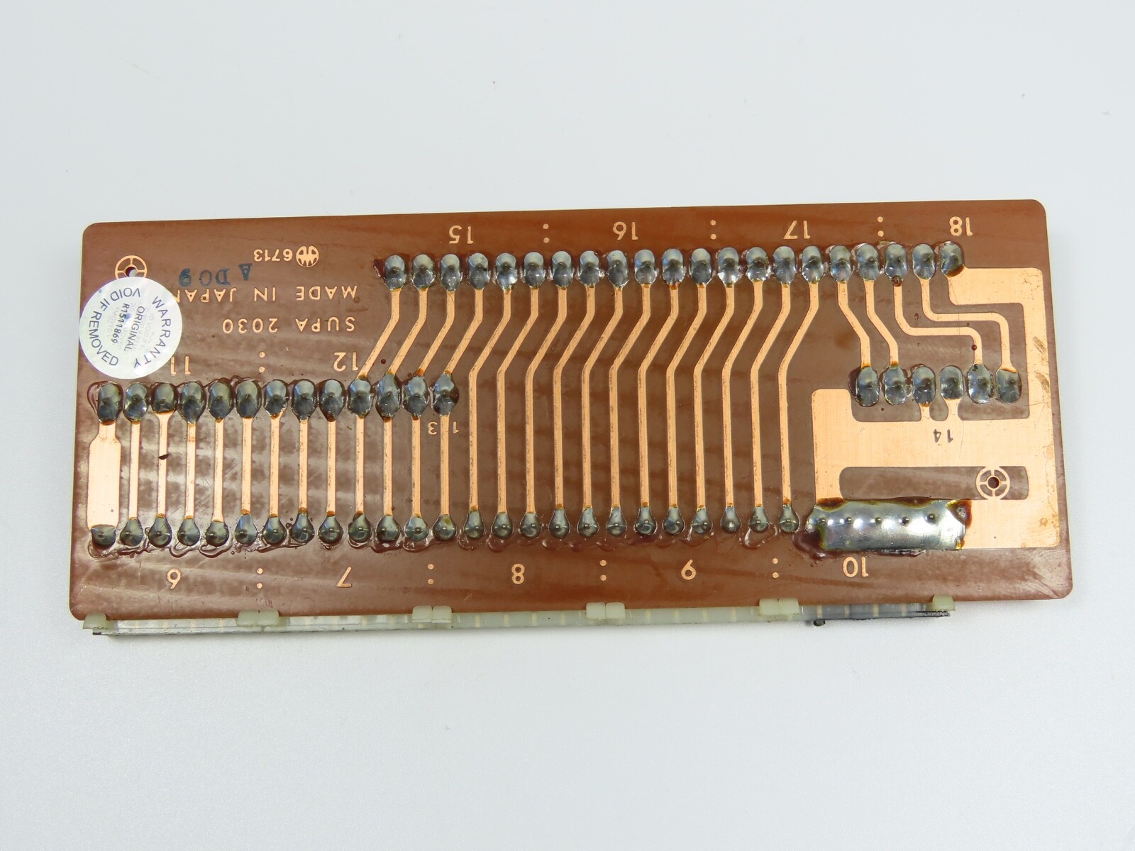 > TECHNICS SA6000X < Connecting Circuit Board PCB Amplifier Part /A110 - Image 4