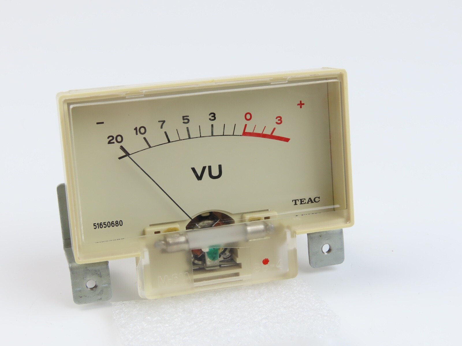 *Tascam 34* VU Meter with Bulb Reel to Reel Part /T556
