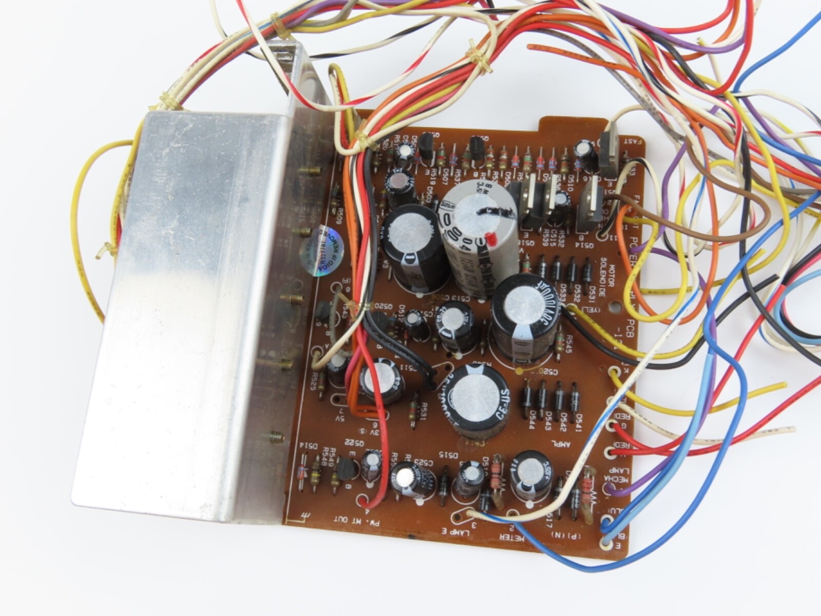 *Teac C-3X* Power Supply PCB 52100221 Board Tape Deck Part /B661 - Image 3