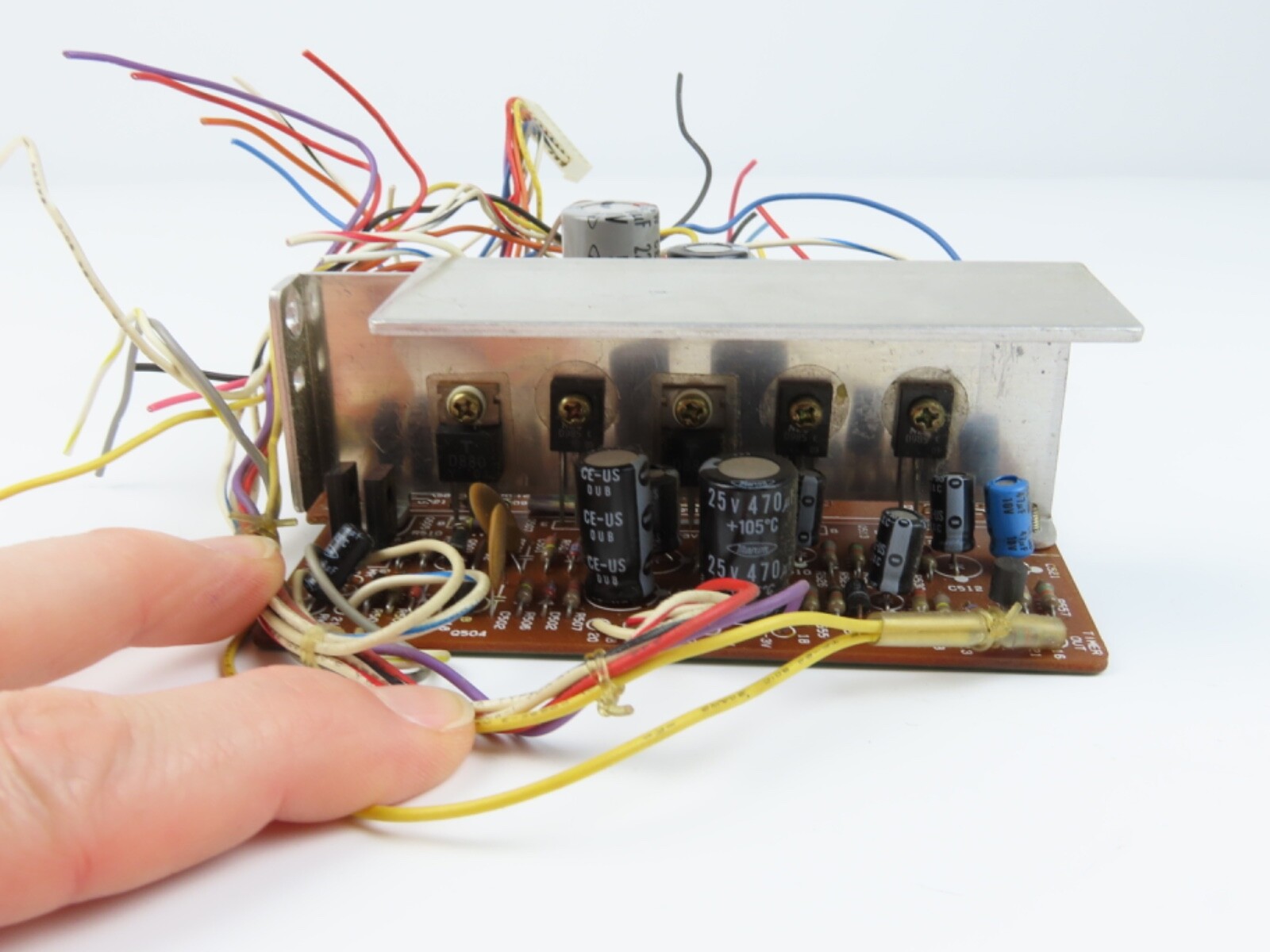 *Teac C-3X* Power Supply PCB 52100221 Board Tape Deck Part /B661 - Image 5